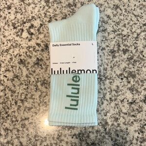 lululemon athletica Crew Socks - Soft Blue